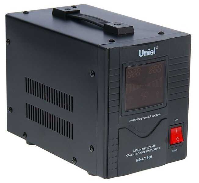 Стабилизатор напряжения однофазный Uniel RS-1/1500 фотография 1