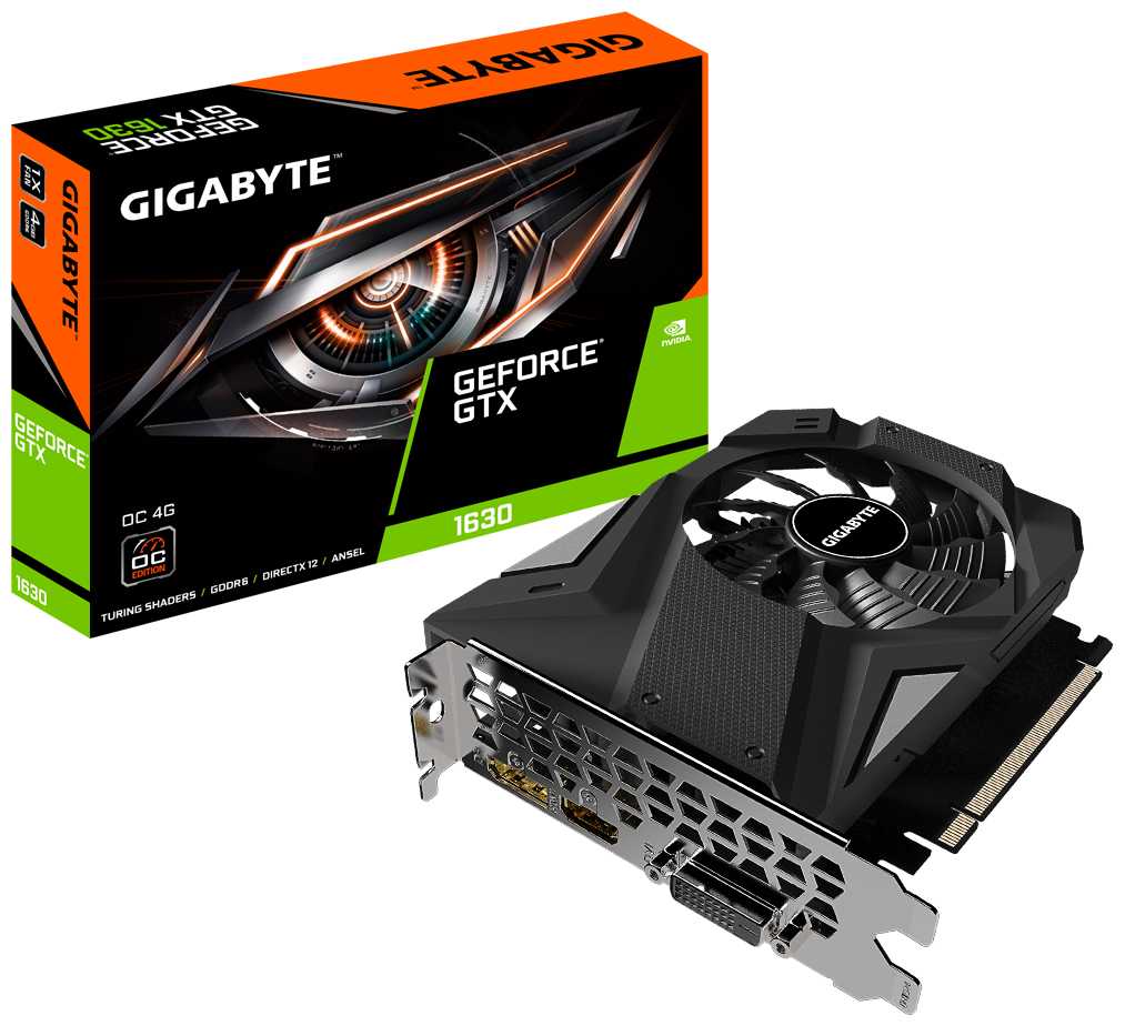 Видеокарта Gigabyte GV-N1630OC-4GD фотография 5