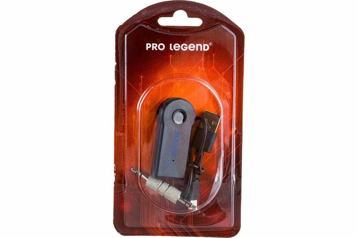 Pro Legend FM-трансмиттер Bluetooth AUX с микрофоном (PL9453)