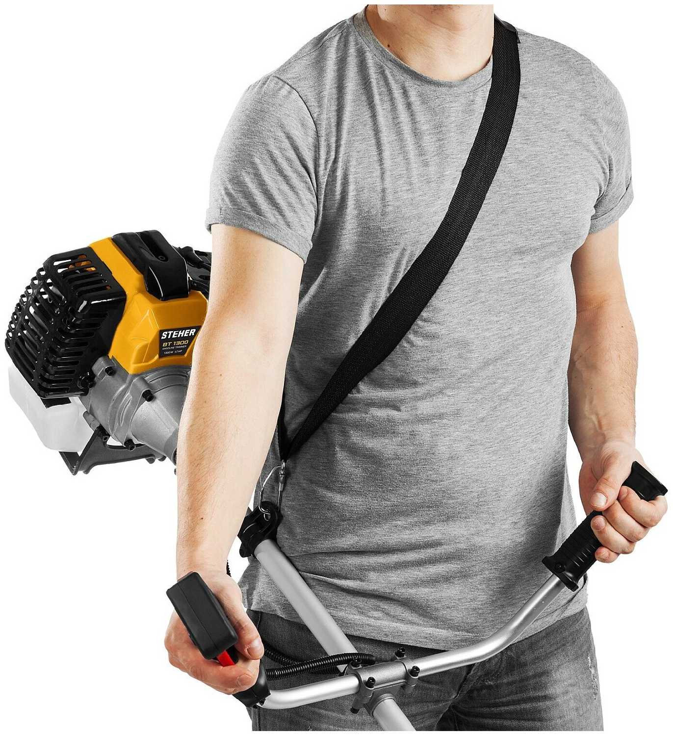 Триммер бензиновый STEHER BT-1300 фотография 16