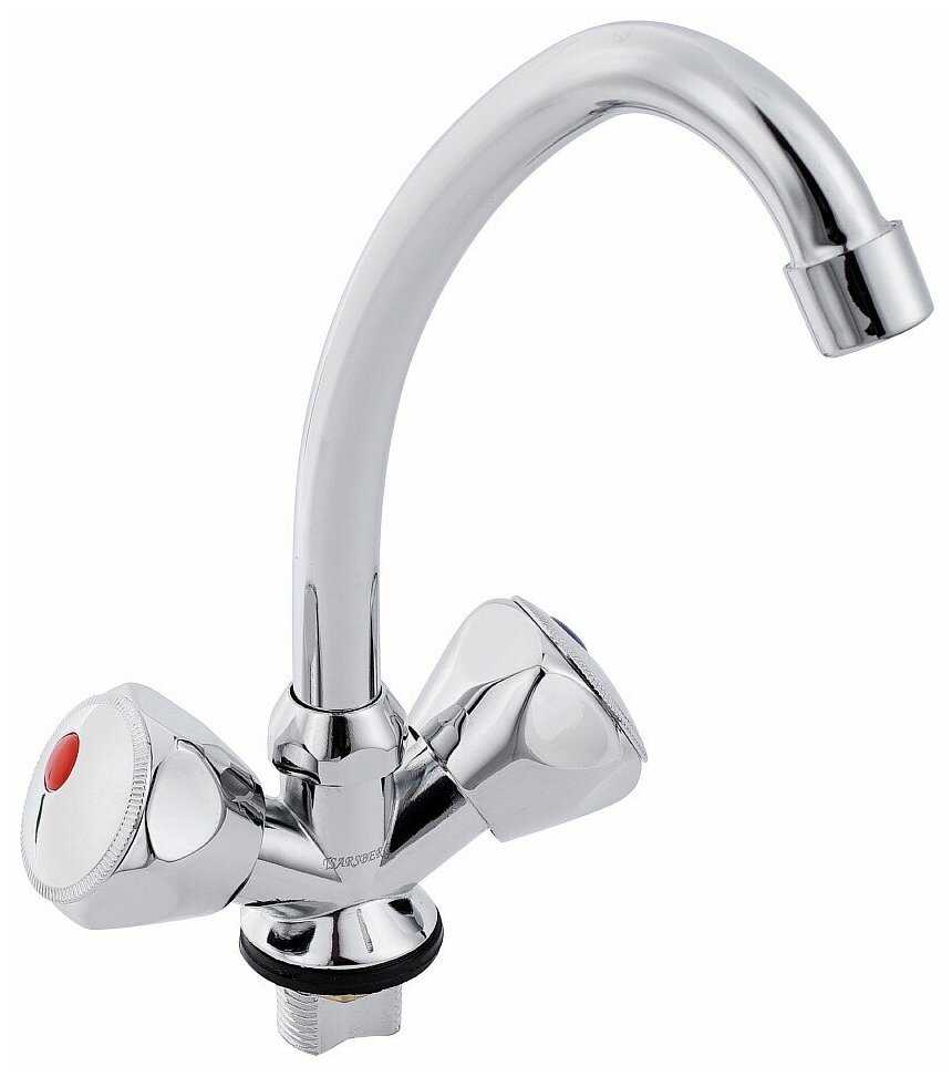 Смеситель для кухни TSARSBERG кер. на металл. гайке 272-41