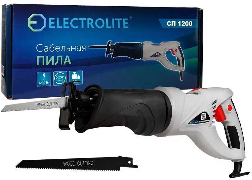 Сабельная пила электрическая ELECTROLITE СП-1200 (1200 Вт, 220 В, 2500 об/мин) фотография 1