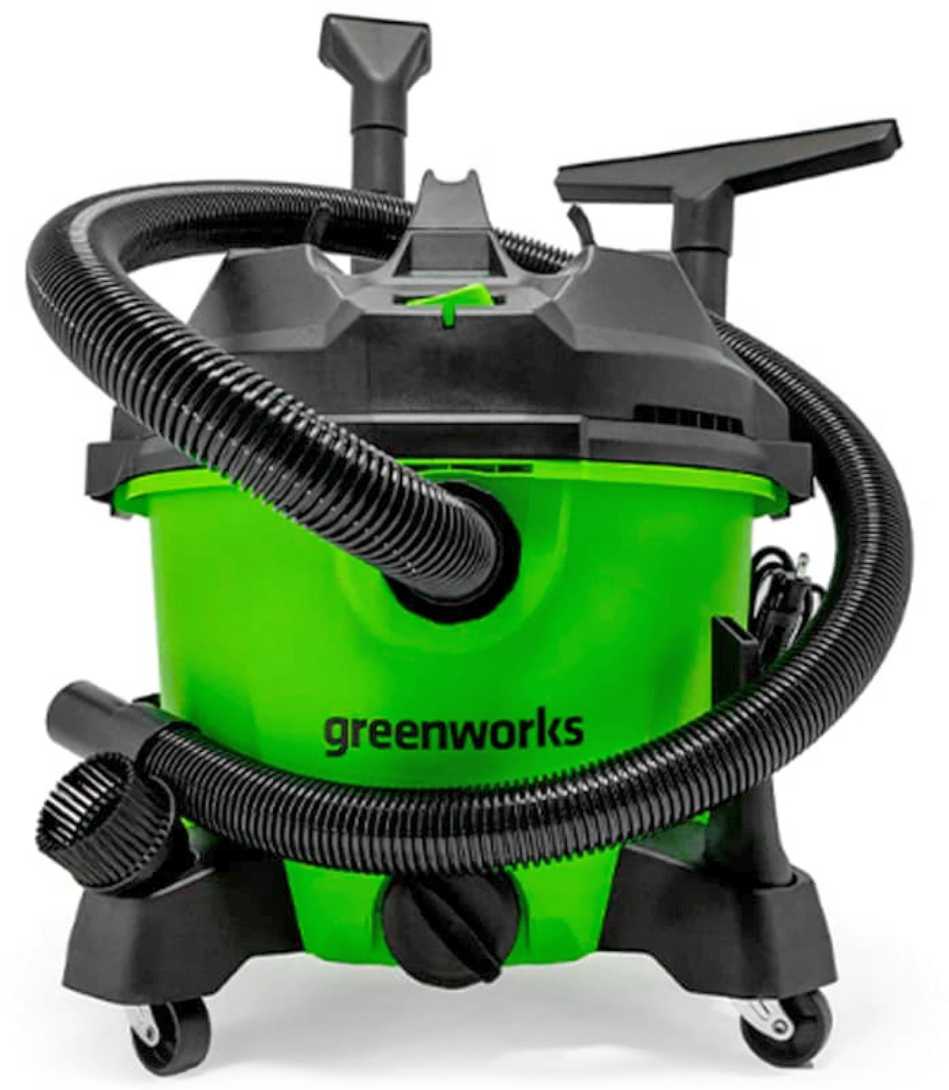 Строительный пылесос Greenworks G120WDV фотография 5