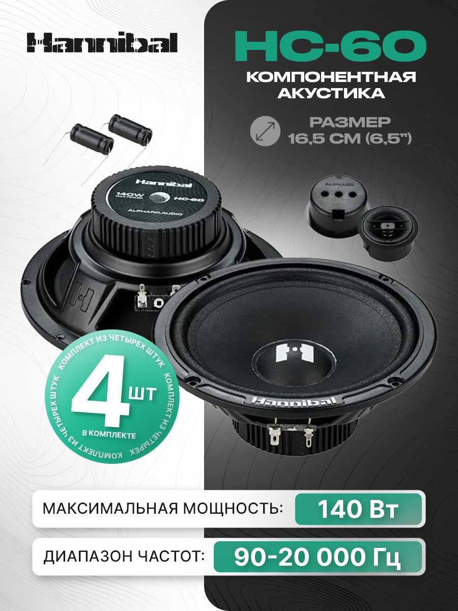 Колонки Deaf Bonce Hannibal HC-60