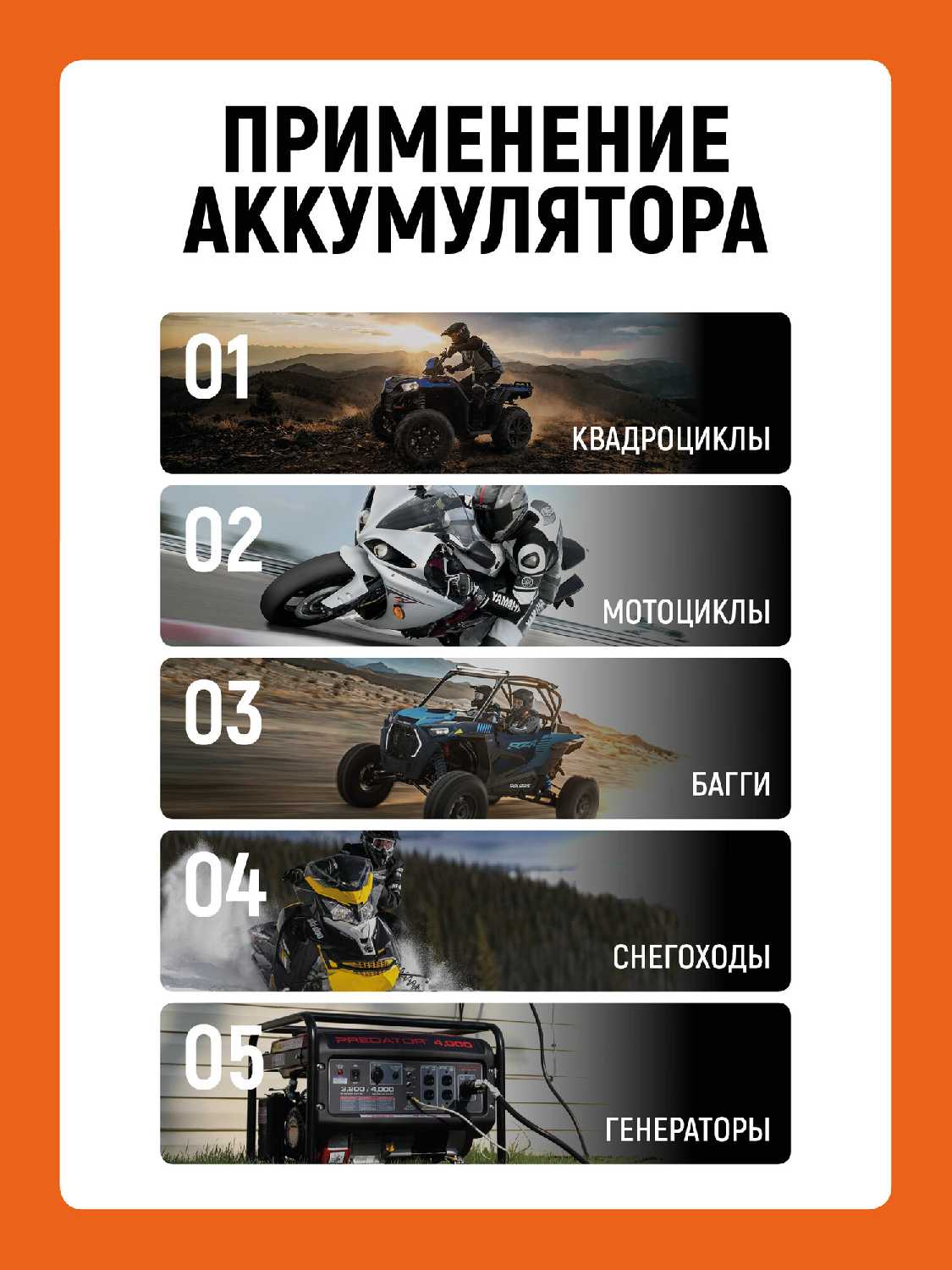 Мото Аккумулятор DPM 12В 18Ач AGM (YTX20L-BS) фотография 8