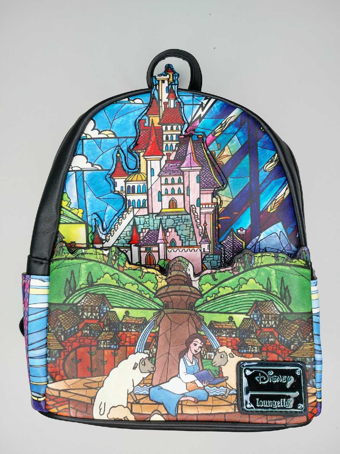 Сумка рюкзак Бэлль и Чудовище в библиотеке фотография 1