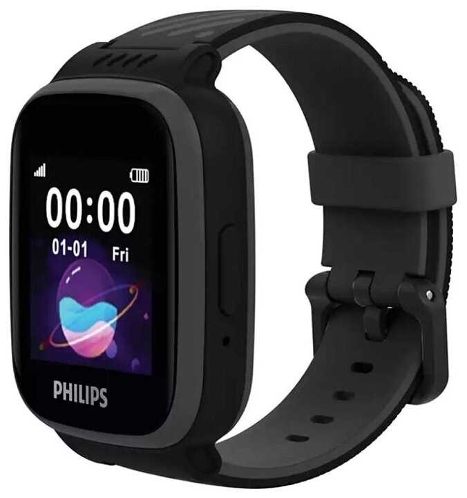Смарт-часы Philips W200 Black
