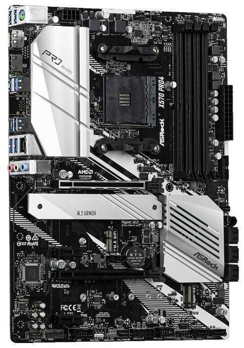 Материнская плата ASRock X570 Pro4 фотография 2