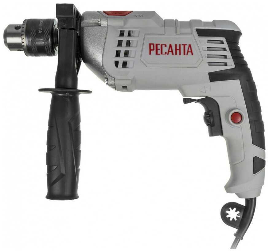 Дрель ударная РЕСАНТА ДУ-15/950М (75/8/4) 950 Вт фотография 1