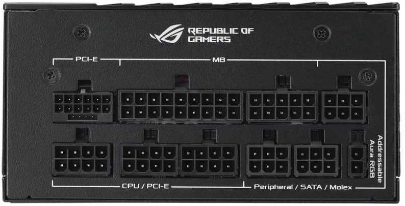 Блок питания компьютера ASUS ROG LOKI 1000W (ROG LOKI 1000W) фотография 4
