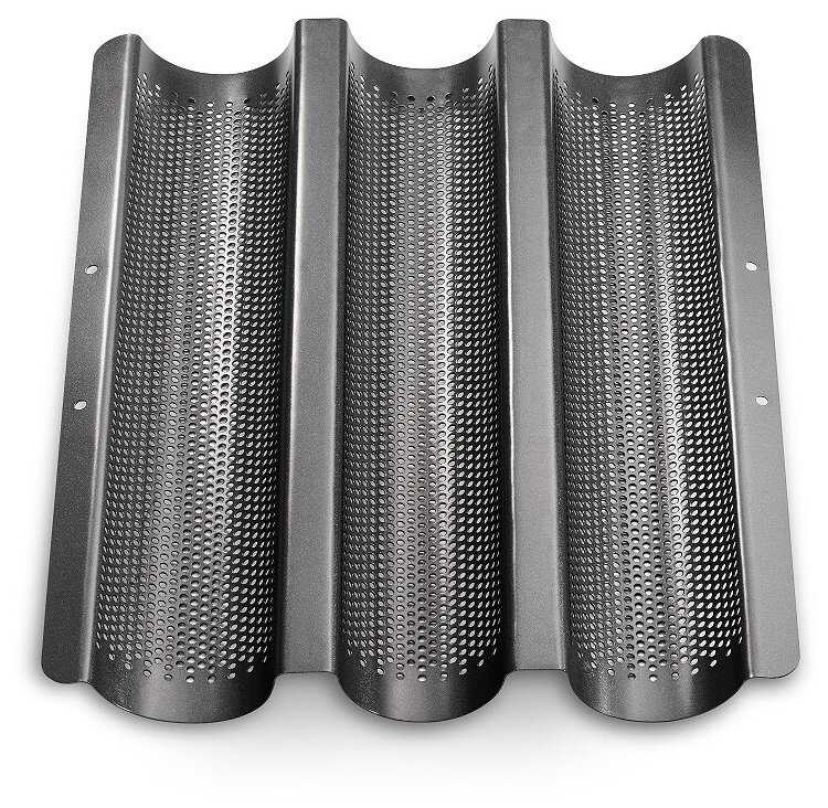 Форма для выпечки багетов KÜCHENPROFI, 38х30х3,5 см фотография 1