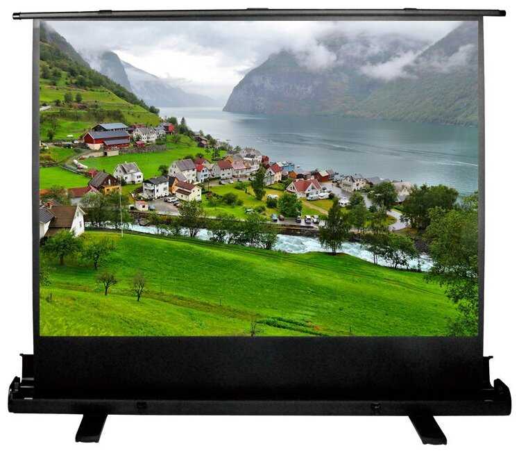 Экран Cactus 102x180см FloorExpert CS-PSFLE-180X102 16:9 напольный рулонный фотография 5