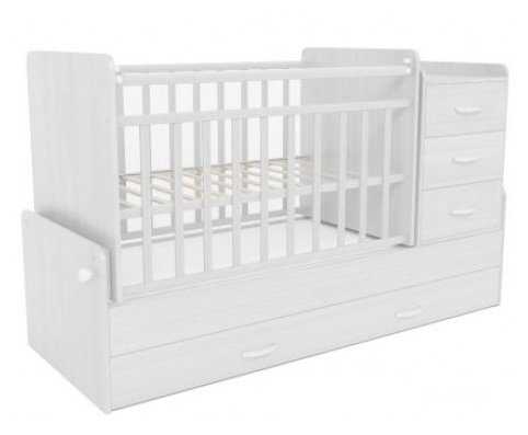 Кроватка СКВ-Компани 54403х (трансформер), трансформер, поперечный маятник