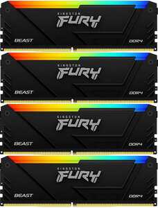 Оперативная память Kingston Fury Beast RGB (KF432C16BB2AK4/32)