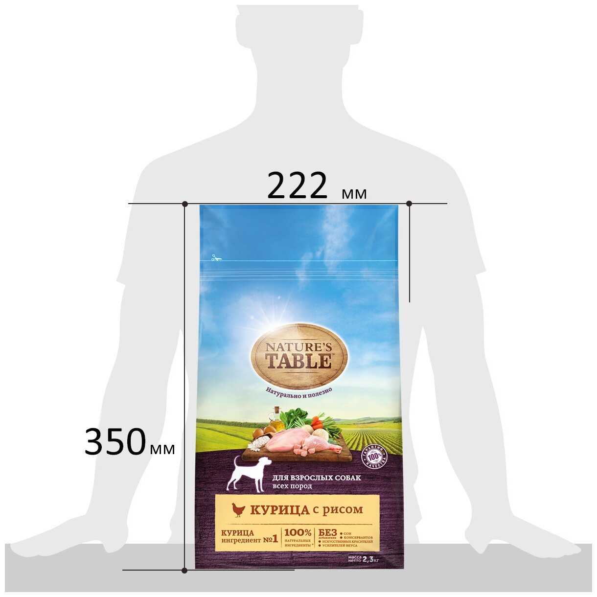 Корм для собак Nature's Table курица с рисом фотография 6
