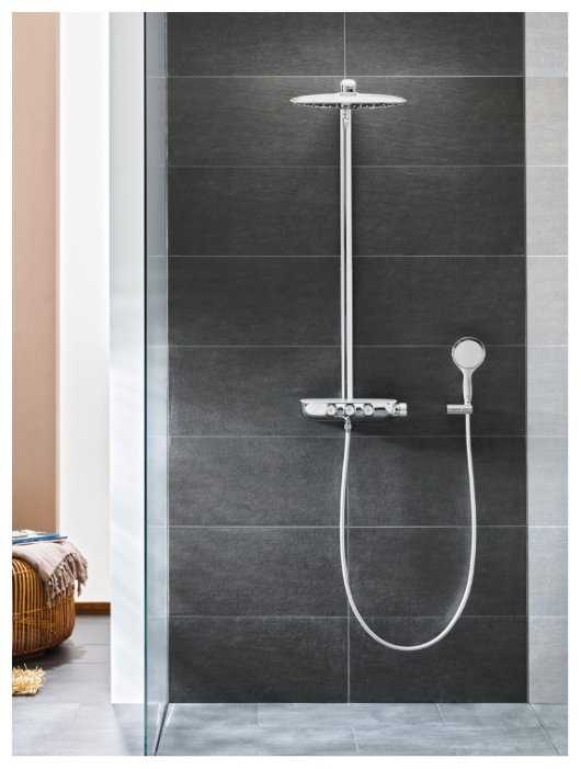 Душевая стойка Grohe Rainshower System SmartControl 360 Duo 26250000, хром фотография 5