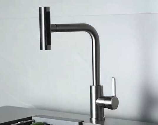 Кухонный смеситель Zorg Steel Hammer SH 093 (SH 093 CR) фотография 8
