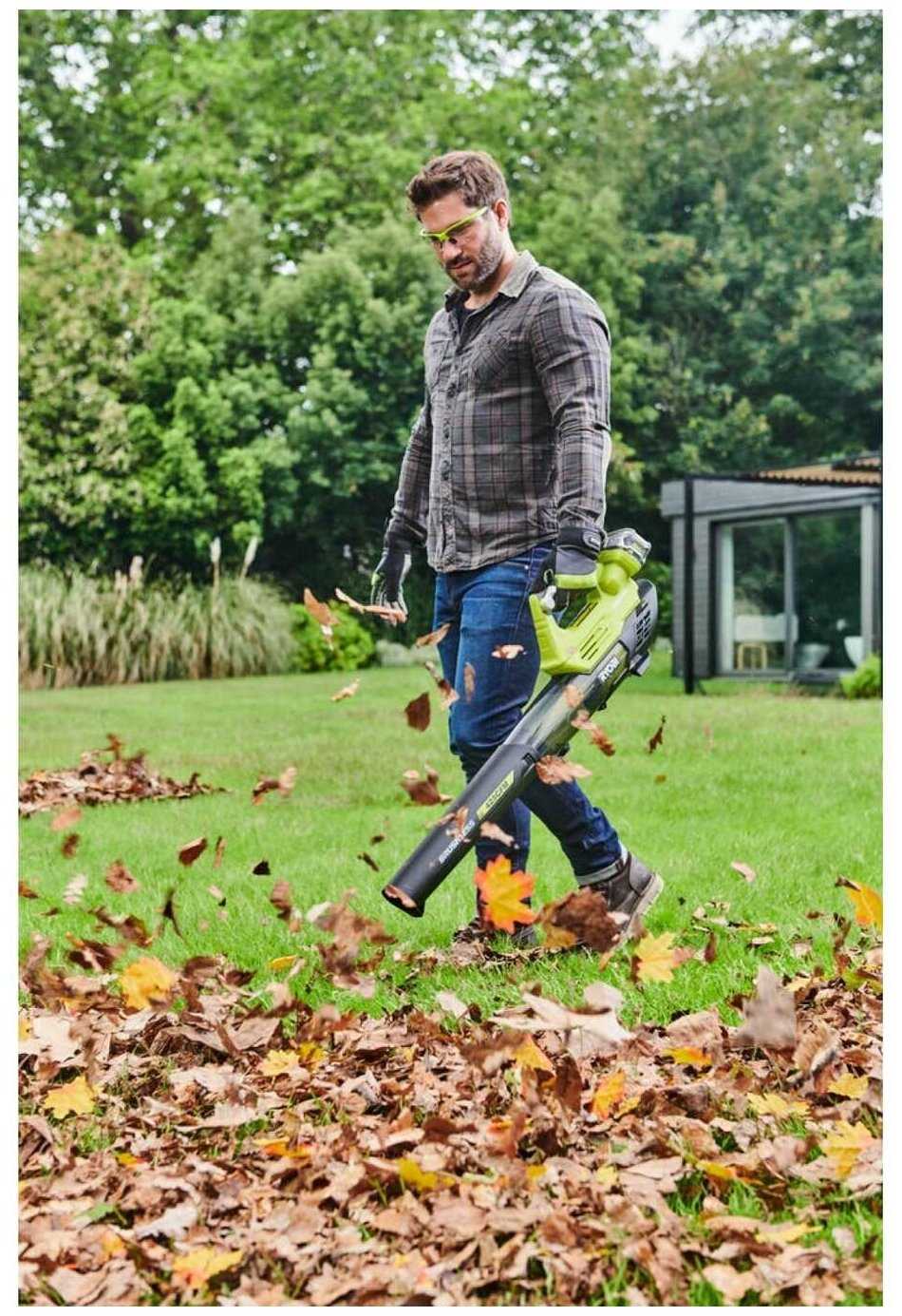 Аккумуляторная воздуходувка RYOBI RY18BLXA-0 фотография 5