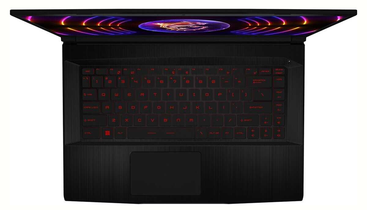 Ноутбук MSI GF63 Thin 12UC-1047XRU Core i5 12450H/8Gb/256Gb SSD/NV RTX3050 4Gb/15.6