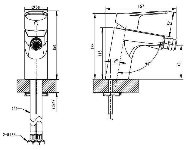 Смеситель Bravat F35299C фотография 1