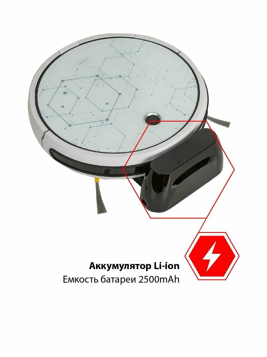 Робот-пылесос JVC Робот-пылесок JVC 2 в 1 (Smart life) фотография 5