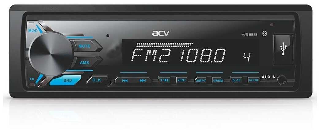 Автомагнитола ACV AVS-812BB фотография 12