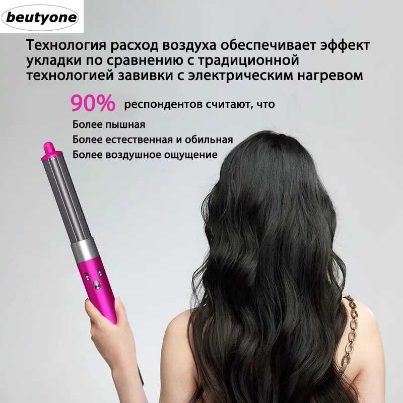 Стайлер для волос профессиональный beutyone Плойка для локонов (beutyone) фотография 23