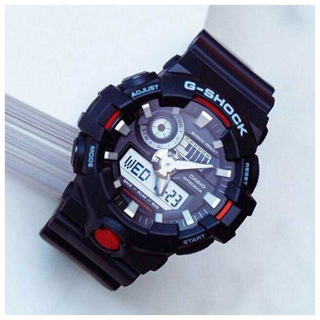 Японские наручные часы CASIO G-SHOCK GA-700-1A фотография 4