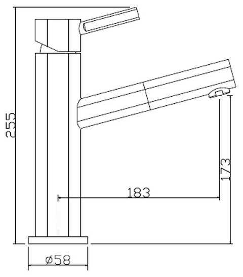 Смеситель для кухни (мойки) Seaman ECO Venice SSN-1394P, рычажный фотография 1