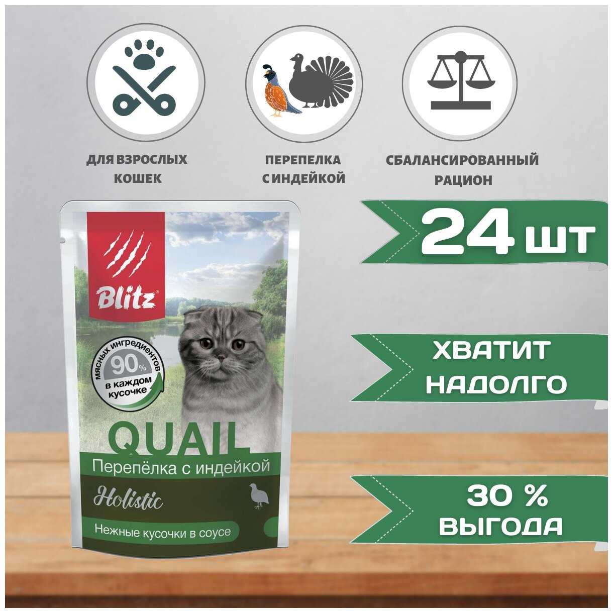 Корм Blitz Holistic Starter (с индейкой) фотография 15