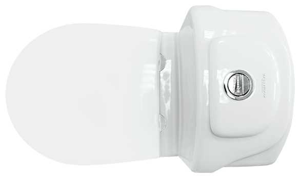 Унитаз с бачком напольный SANITA LUXE Classic TM (с микролифтом, CSCSLCC01060611) с косым выпуском фотография 3
