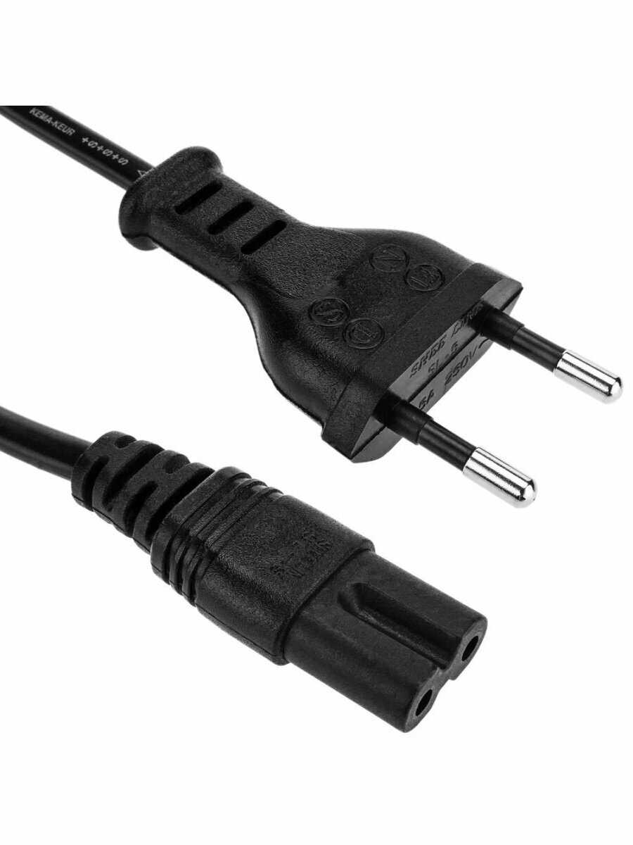 Кабель питания Без бренда IEC C7 2-pin EU [Европейский стандарт] фотография 5