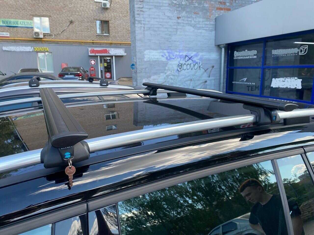 Багажник Titan С замками с усиленными крыловидными дугами (120 см) фотография 6