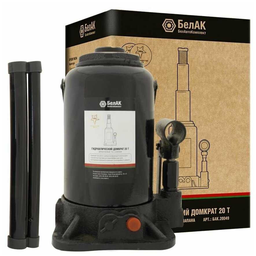 Домкрат бутылочный гидравлический БелАК БАК.20049 фотография 11