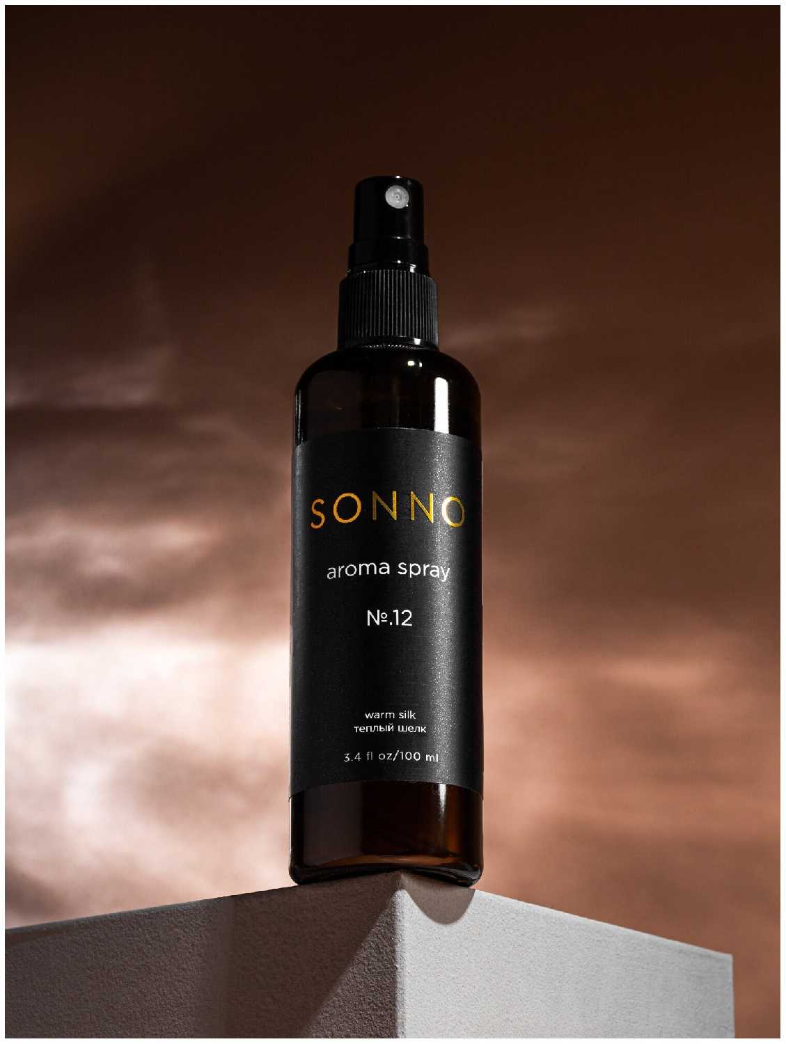 Парфюмированный спрей для одежды и дома SONNO Теплый шелк №.12 , 100 ml фотография 2