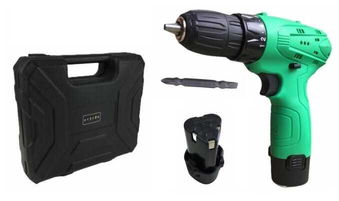 Аккумуляторная дрель-шуруповерт Zitrek Green 12-Li 063-4072 фотография 1