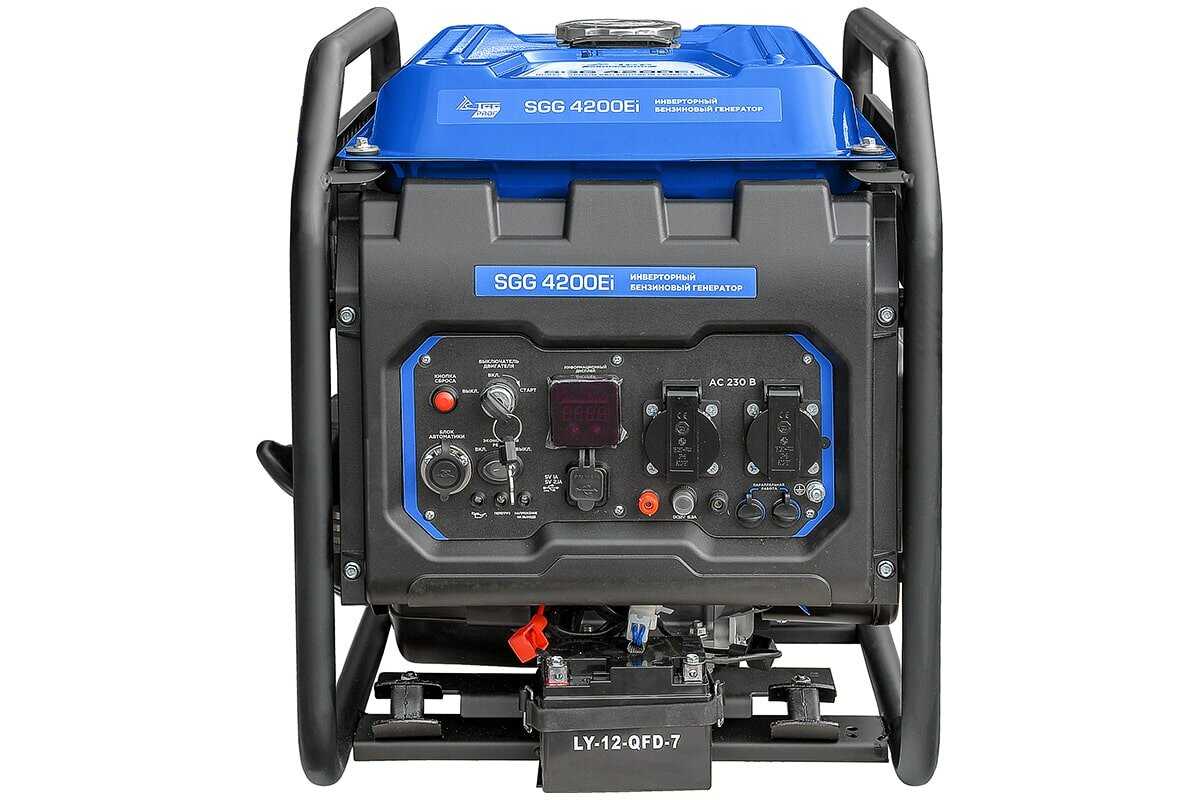 Бензиновый генератор ТСС SGG 4200Ei (60048) фотография 2