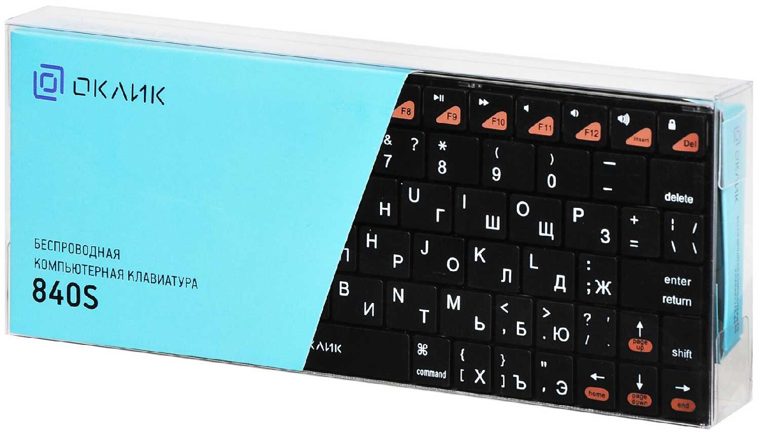 Клавиатура OKLICK 840S Wireless Keyboard фотография 5