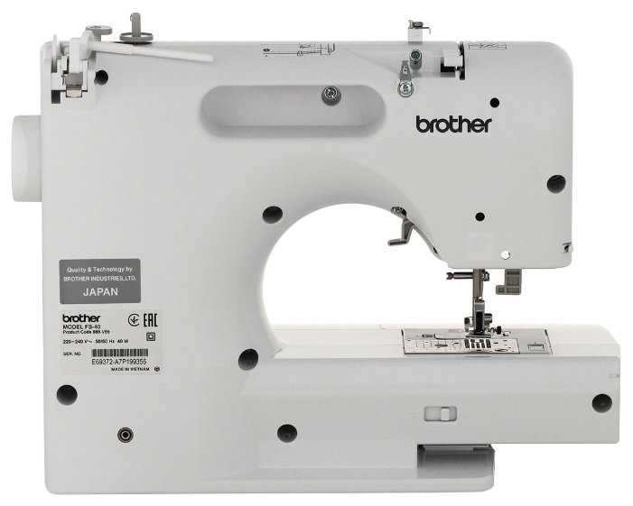 Швейная машина Brother FS-40 фотография 3