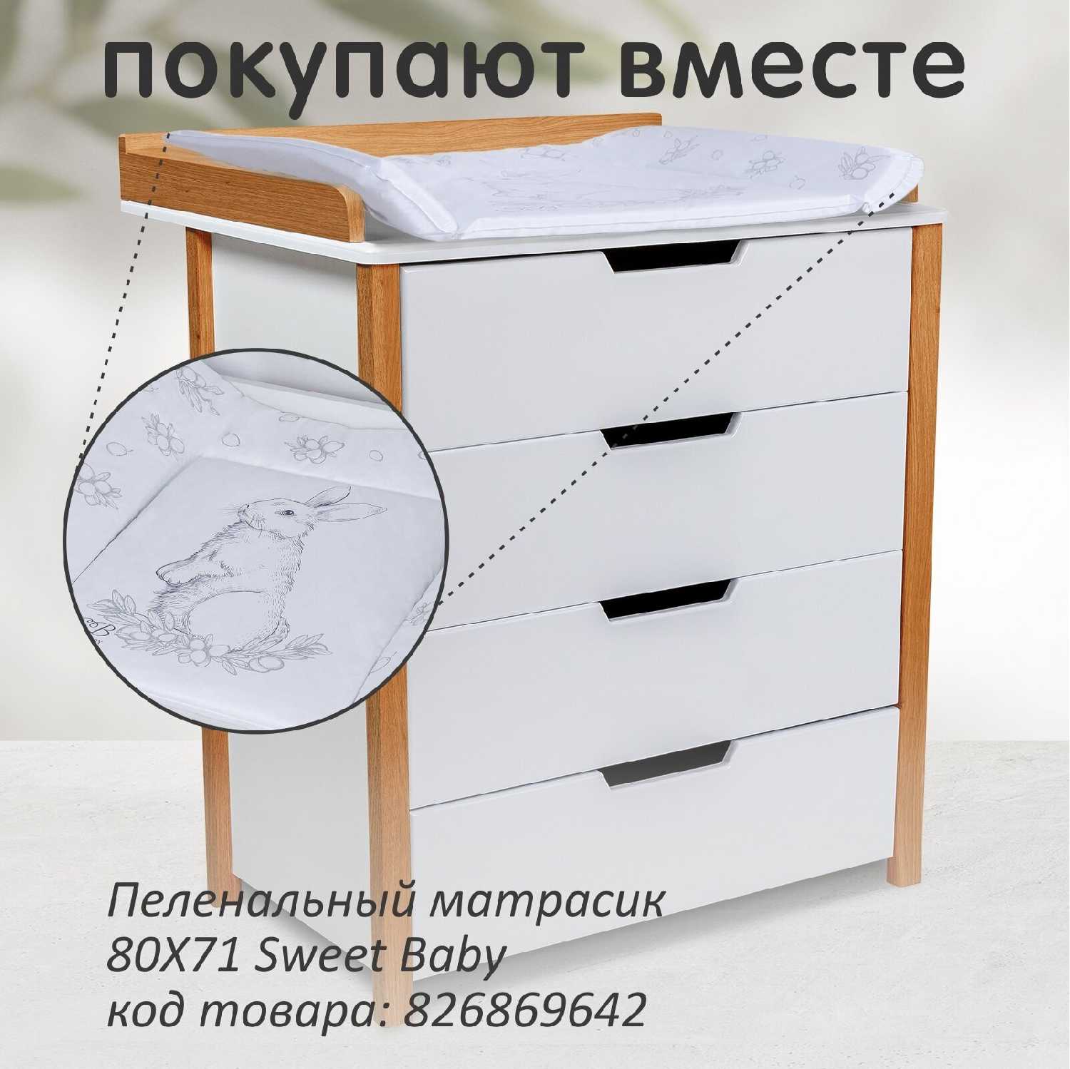 Пеленальный комод Sweet Baby Perfetto фотография 4