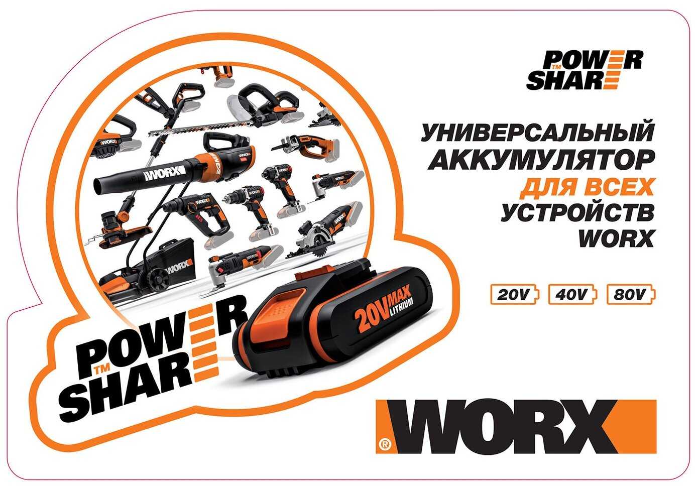 Аккумуляторная пила Worx WG894E.5 фотография 7