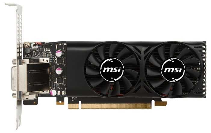 Видеокарта MSI GeForce GTX 1050 Ti 4GT LP