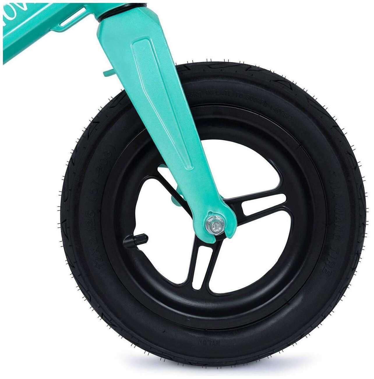 Беговел для детей Nuovita Mobinni N2 Nero Rosso/Красно-черный фотография 4