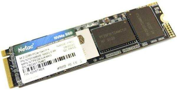 Твердотельный накопитель Netac NT01N950E (500G-E4X) фотография 9