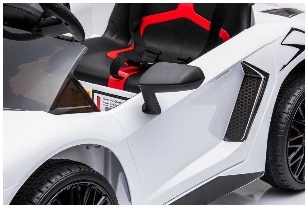 Детский электромобиль Lamborghini Aventador SV Roadster (BDM0931) фотография 10