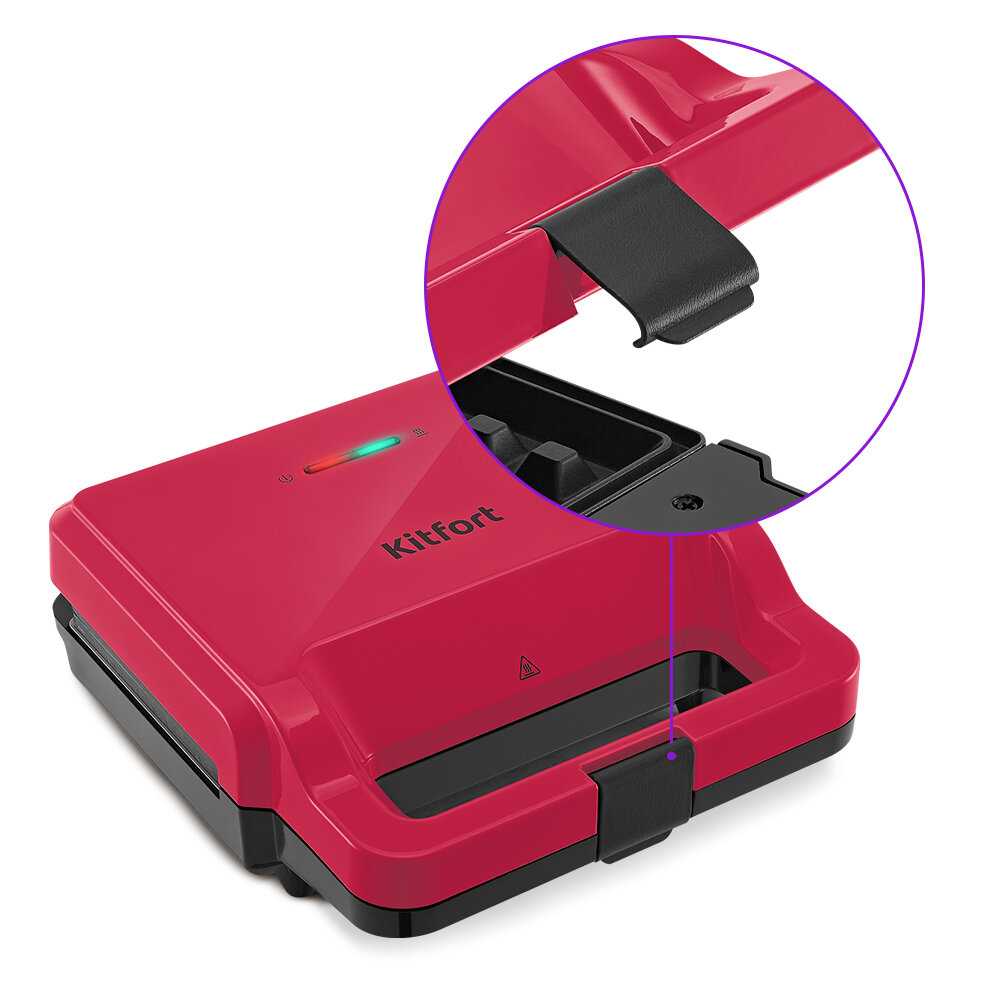 Вафельница Kitfort Вафельница 