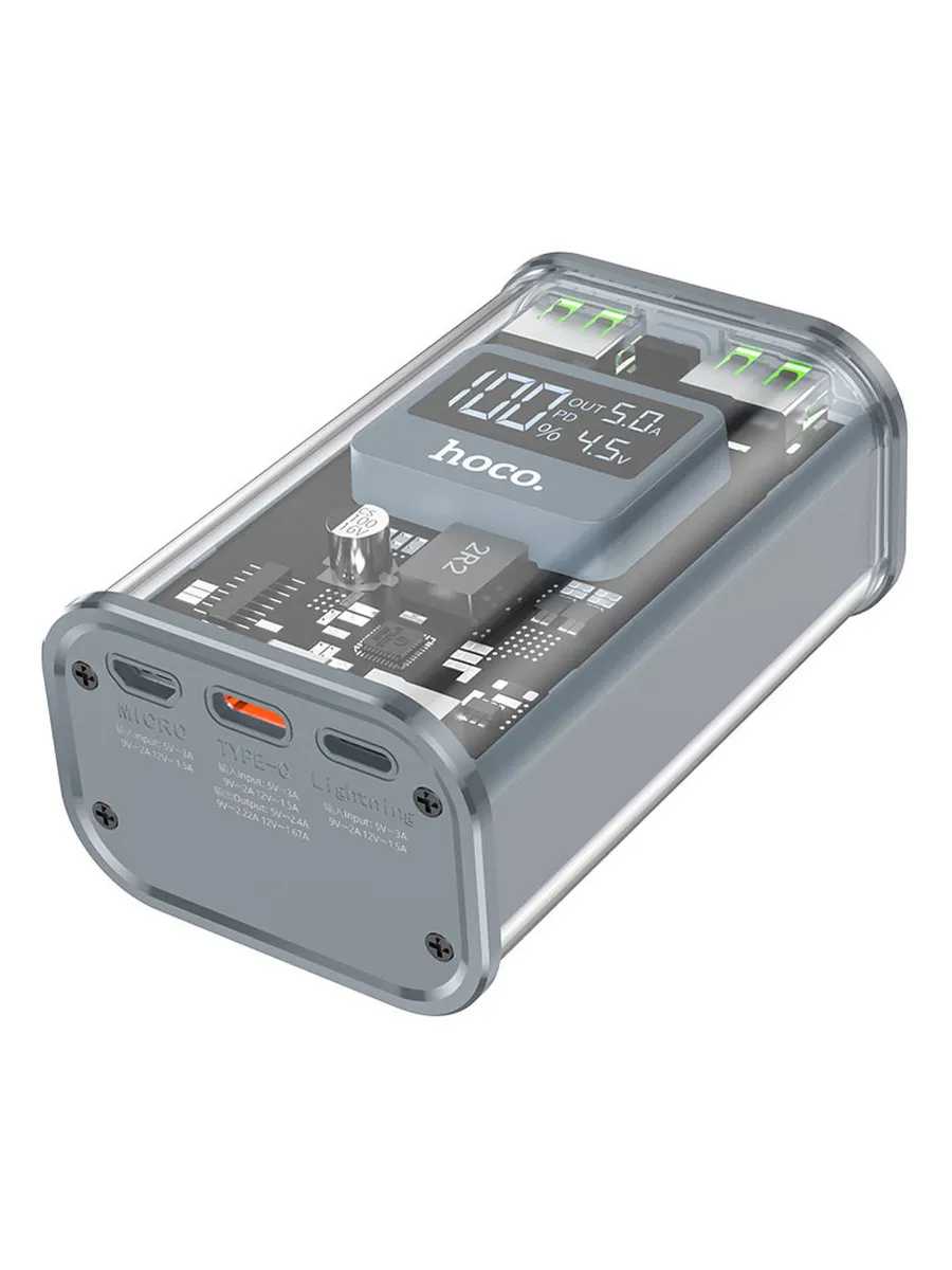 Внешний аккумулятор Hoco Power Bank J105 Discovery (6931474790125) фотография 22