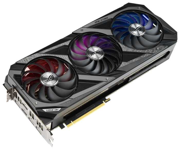 Видеокарта ASUS ROG Strix GeForce RTX 3070 OC 8GB (ROG-STRIX-RTX3070-O8G-GAMING) фотография 1