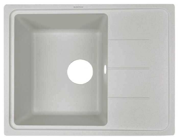 Врезная кухонная мойка ZorG Sanitary Torino 62, 50х61.5см, искусственный гранит фотография 6