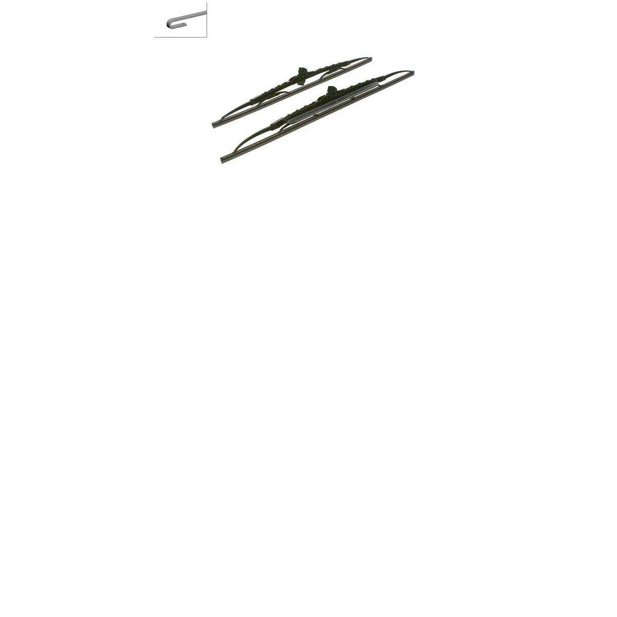 Щетка стеклоочистителя BOSCH Twin Spoiler (728S) фотография 14